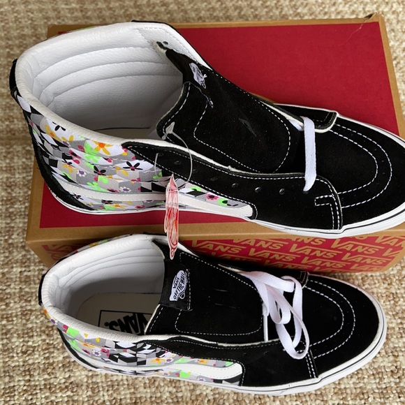 Vans Sk8-Hi Checker Cube Black/True White WMNS - Picture 3 of 16